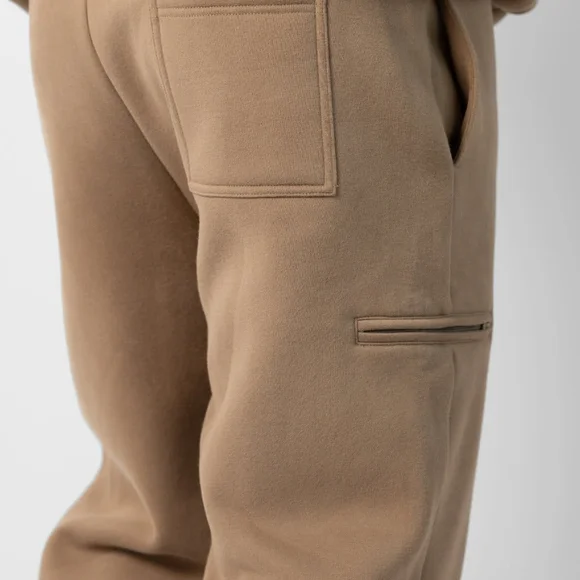 Nwot Comfrt Affirmation Straight Leg Sweatpants Color Teddy - Picture 5 of 7